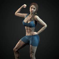 Fitness Woman 3D model - TurboSquid 1827765