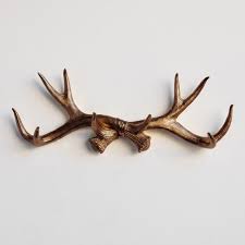 Faux Taxidermy Antler Wall Hook Wall