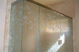 How To Frost Shower Glass Bath