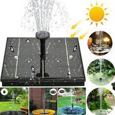 Bird Bath Solar Powered Fountain Square