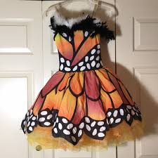 Beautiful Butterfly Halloween Dance Costume Girls