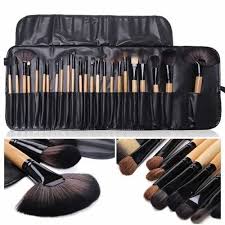 professional makeup brushes with pouch