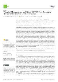 pdf vitamin c intervention for