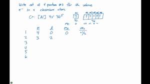 6 5 Assigning Quantum Numbers To Cr