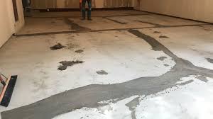 our garage floor coating process