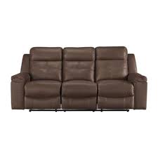 jesolo faux leather reclining sofa