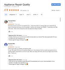 Optimize your hvac company or appliance repair google map listing. Google Reviews Appliance Repair Quality