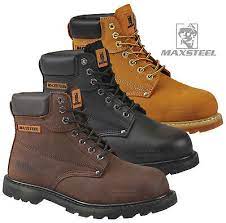 work boots shoes steel toe cap size