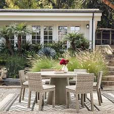Round Outdoor Dining Tables West Elm