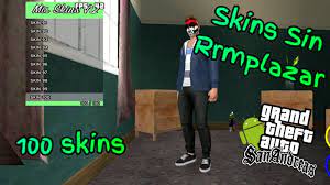 gta san andreas add skins without