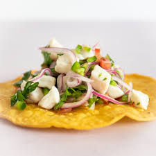 easy and healthy cod ceviche with lime