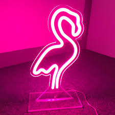 Neon Slogan Sign For Sale Bespoke Neon Lights From Neon Works Flamingo Lamp Neon Works