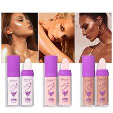 purple highlighter makeup blusher