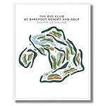 The Dye Club At Barefoot Resort, South Carolina Golf Course Maps ...