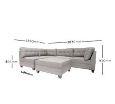 Napier Modular 5 Piece Sofa Furniture