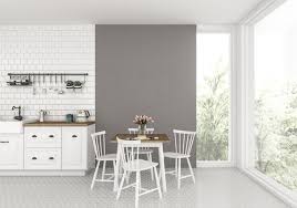 Premium Photo Kitchen With Blank Wall