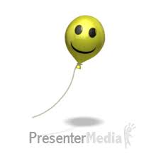 Happy Balloon Floating 3d Animated Clipart For Powerpoint