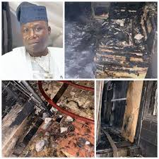 Kanu who wrote on facebook warned onadeko to ensure no harm befalls igboho, otherwise, her family will face the might of ipob. Sunday Igboho S House Set On Fire Photos Video Wiseloaded