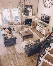 65 stunning farmhouse living room decor