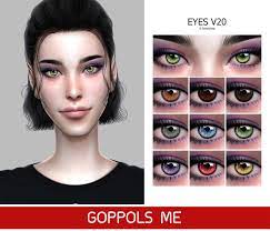 If you are using the hq mod in the sims 4 and have updated to the february. Goppols Me Gpme Eyes V20 9 Swatches Download Hq Mod