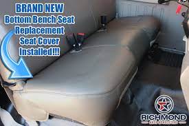 F 350 Xl Vinyl Bottom Bench Seat Cover