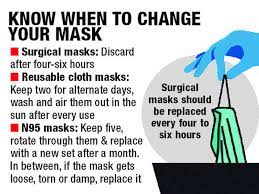 when should you switch to a new mask