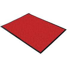 cactus mat red washable rubber backed