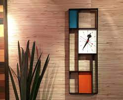 midcentury style wall clocks by jetset