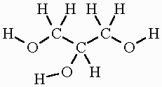 glycerin formula structure