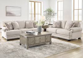 Merrimore Linen Sofa Set Lexington