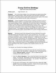 rough draft essay outline examples 