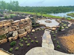 Natural Stone Landscaping Aching