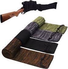Amazon.com: 4pcs Silicone Treated Gun Socks, 48 × 4.3 in Knit Gun Socks,  Flexible Design Hunting and Shooting Holder Socks for Rifles, Scopes,  Pistol Grips & Tactical Accessories : Sports & Outdoors