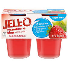 jell o sugar free strawberry kiwi low