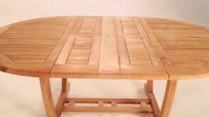 westminster teak extendable table
