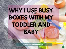 busy bo for my toddler and baby