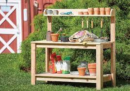 Simple Gardening Bench
