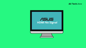 fix hdmi no signal error on asus monitor
