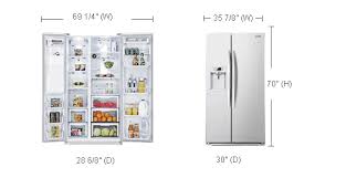 Frigidaire Gallery Refrigerator Fghb2866pf How To Measure