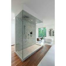 glass block walk in shower at rs 170
