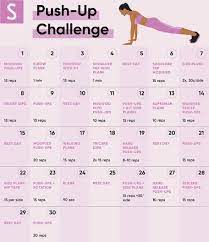 the 30 day push up challenge to