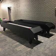 carpetball table commercial grade black