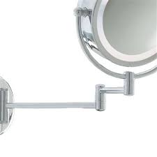 Illuminating Bathroom Mirror With Swing