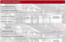 bbq n lakehouse menu in ankeny iowa