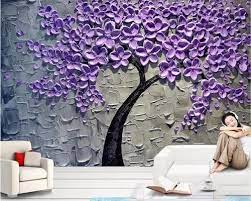 vinyl 3d tree wallpapers for home