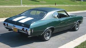 Sequoia Green 1972 Chevelle Paint