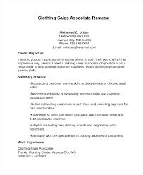 Sample Resume Objectives For Retail Jobs Examples Job Template