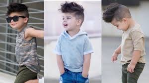 Apt and appropriate for baby boys with soft thin hair that can lay down flat, this hairstyle is going to offer your little one a sophisticated look with an edgy element to itself. Baby Boy Hairstyle Kids Hairstyles Cuts Boys Stylish Hairstyle 2019 Youtube