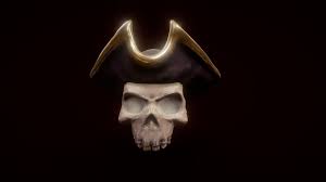 pirate skull free 3d model