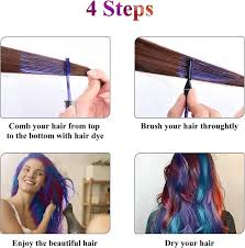 6pcshair chalk temporary hair colour